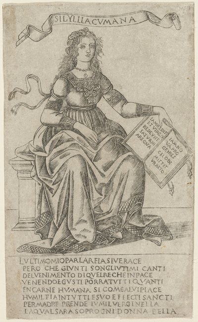 Kumealainen Sibylla tekijältä Francesco Rosselli
