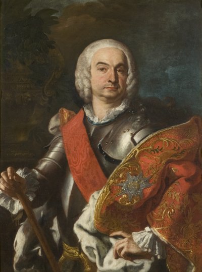 Pyhän Januariuksen ritarikunnan ritari, n. 1740 (öljy kankaalle) tekijältä Francesco Solimena