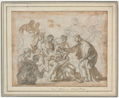 Pyhän Mauruksen ihme tekijältä Francesco Solimena