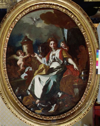 Allegoria Euroopasta (öljy kankaalle) tekijältä Francesco Solimena