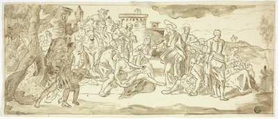 Kristus parantaa ramman miehen tekijältä Francesco Solimena