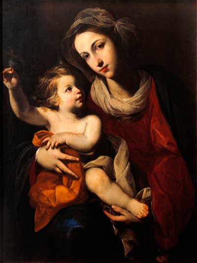 Francesco Solimenan Madonna ja lapsi (1657-1747) tekijältä Francesco Solimena