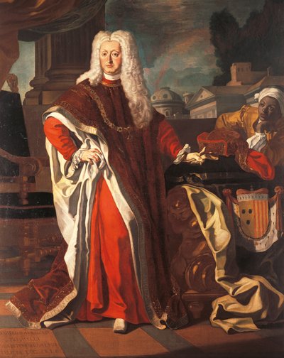 Diego Pignatelli Aragona Cortesin muotokuva (Madrid tekijältä Francesco Solimena