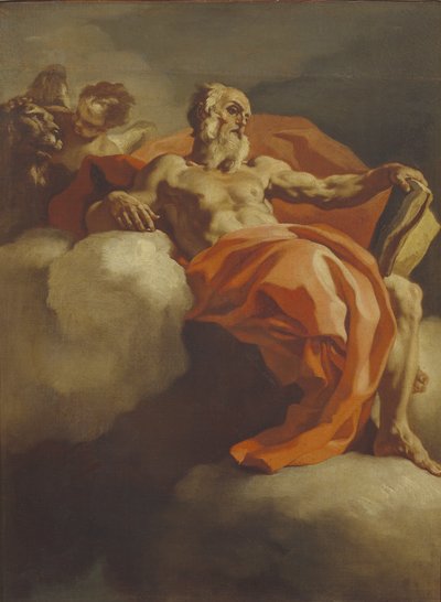 Pyhä Hieronymus, noin 1693. tekijältä Francesco Solimena