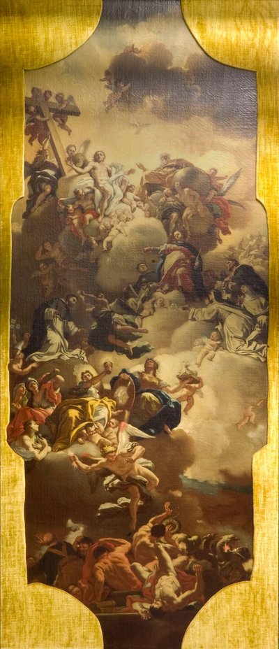 Der Triumph des Dominikanerordens tekijältä Francesco Solimena