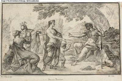 Pariisin tuomio tekijältä Francesco Trevisani