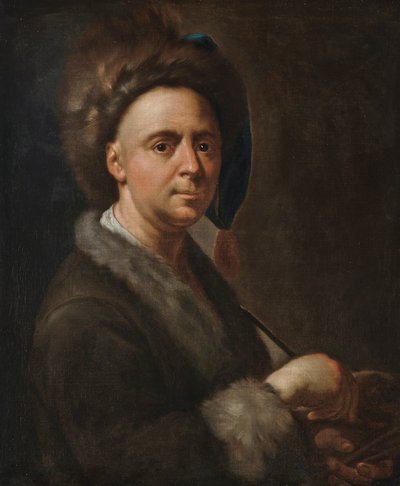 Taiteilijan muotokuva tekijältä Francesco Trevisani