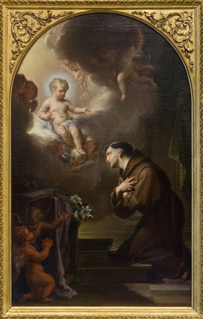Pyhän Anthonyn visio tekijältä Francesco Trevisani