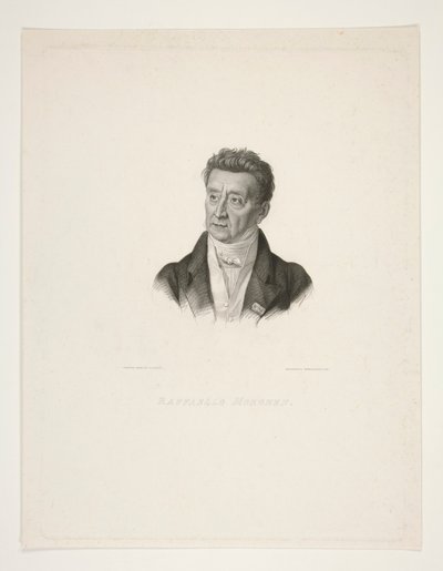 Raphael Morghenin muotokuva tekijältä Francesco Vendramini