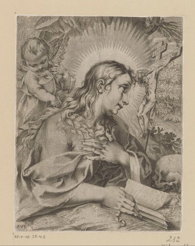 Maria Magdalena Boetawardille tekijältä Francesco Villamena