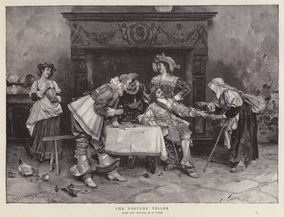 Ennustaja (litho) tekijältä Francesco Vinea