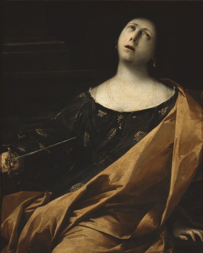 Lucretian kuolema, 1633-35 tekijältä Francesco del Cairo