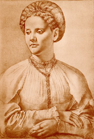 Naisen muotokuva tekijältä Francesco di Cristofano Franciabigio