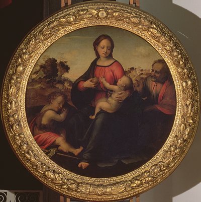 Huonekalut ja erilaiset esineet 1100- ja 1300-luvuilta tekijältä Francesco di Cristofano Franciabigio