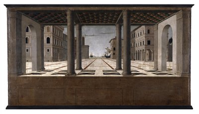 Saksa: Idealstadt Architectural Veduta tekijältä Francesco di Giorgio
