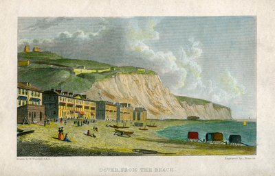 "Dover, rannalta", 1800-luku. tekijältä Francis