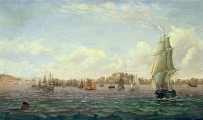 Näkymä Singaporeen tekijältä Francis A. Moreland