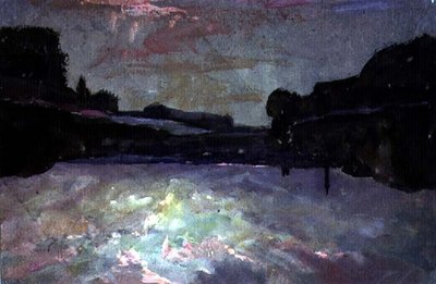 Joki-Auringonlasku tekijältä Francis Abel William Taylor Armstrong