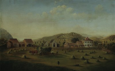 Leete Farm, West Claremont, New Hampshire, n. 1822. tekijältä Francis Alexander