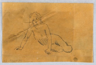 Luonnos Puttoon tekijältä Francis Augustus Lathrop