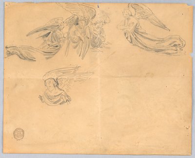 Piirros enkeleistä tekijältä Francis Augustus Lathrop