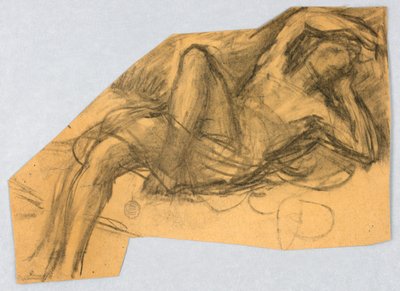 Luonnos alastonhahmosta tekijältä Francis Augustus Lathrop