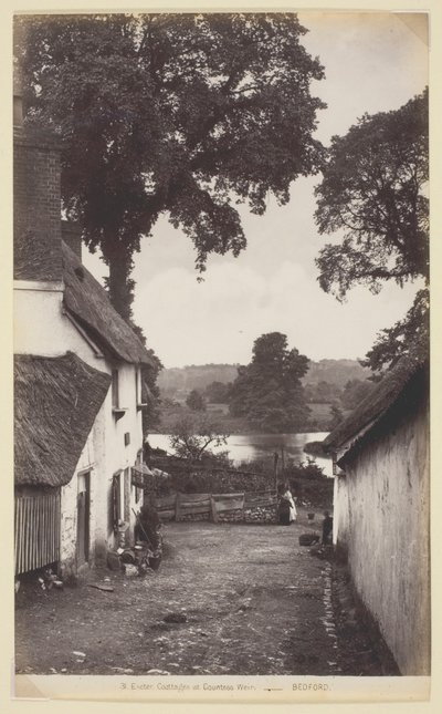 31 Exeter, Kreivitär Weirin mökit tekijältä Francis Bedford
