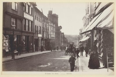 33. Exeter, Fore Street, 186094. finlandès tekijältä Francis Bedford