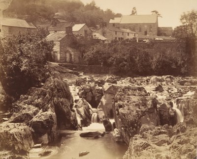 Pont y -parissa, Bettws-y-Coedissa, Pohjois-Walesissa, 1856. tekijältä Francis Bedford