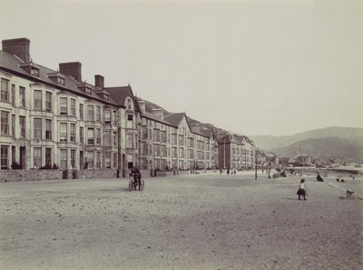 Barmouth. Meriterassi ja Esplanadi, 1870-luku. tekijältä Francis Bedford