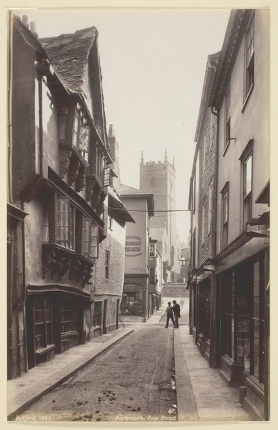 Dartmouth, Foss Street, 186094. tekijältä Francis Bedford