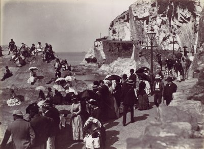 Ilfracombe, Capstone Parade, 1870-luku. tekijältä Francis Bedford