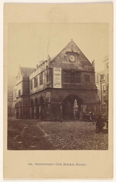 Shrewsbury - The Market House. tekijältä Francis Bedford
