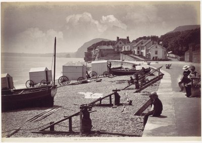 Sidmouth, esplanadin länsipää tekijältä Francis Bedford