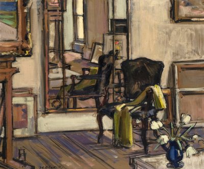 Sisustus, Regent Terrace, Edinburgh, 1932-33 tekijältä Francis Campbell Boileau Cadell