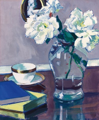 Ruusut, 1920-luvun loppu (öljy levylle) tekijältä Francis Campbell Boileau Cadell