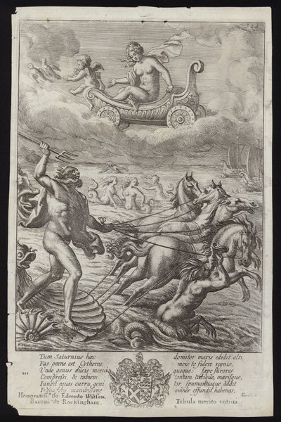 Poseidon tekijältä Francis Cleyn