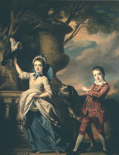 Sir Edwardin ja Dame Ann Astleyn lapset, 1767 tekijältä Francis Cotes