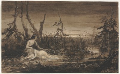 Figuurit maisemassa. tekijältä Francis Danby