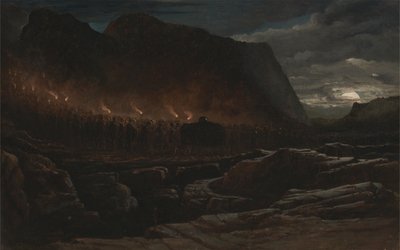 Hautajaiskulkue tekijältä Francis Danby