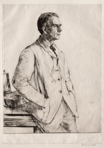 Pastori C. H. Grinling tekijältä Francis Dodd