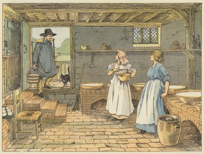 Dairy Man (värilitro) tekijältä Francis Donkin Bedford