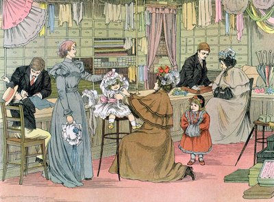 Haberdasher, kirjasta 