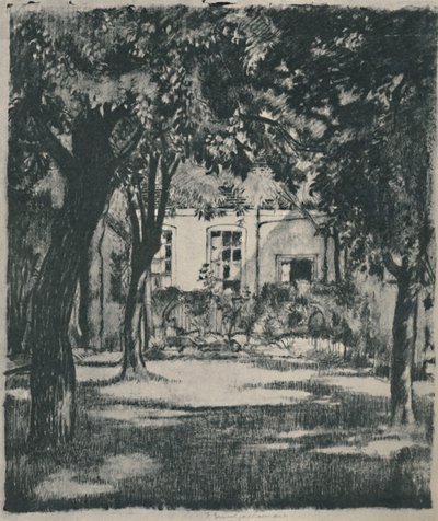Puutarha, 1919 tekijältä Francis Ernest Jackson
