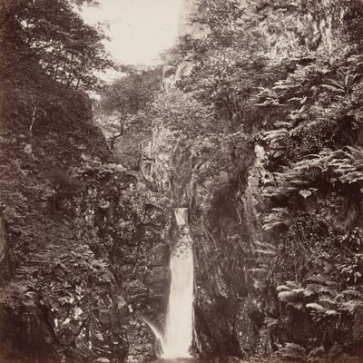 Dalegarthin vesiputous, Cumberland tekijältä Francis Frith