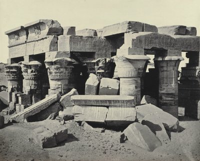 Kom Ombo, c. 1858. tekijältä Francis Frith