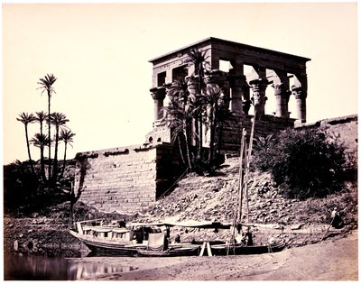 Hypaetraalitemppeli, Philae tekijältä Francis Frith