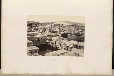 Hiskian allas, Jerusalem tekijältä Francis Frith