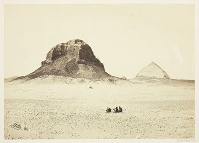 Dahshoorin pyramidit, 1857. tekijältä Francis Frith