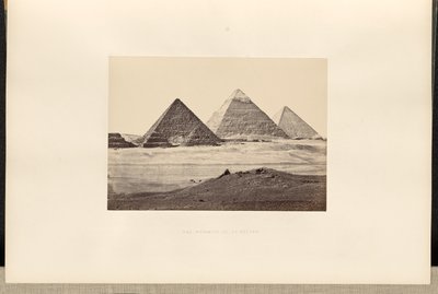 El-Geezehin pyramidit tekijältä Francis Frith